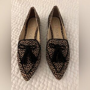 Sole Society Hadlee Calf Hair Tassel Loafer